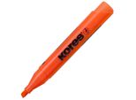 Evidenziatore Kores High Liner Plus, 3-5 Mm, Punta A Cuneo, Arancione