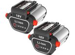 2-Pack 18V 4000Mah Li-Ion Batteria Cordless Per Gardena Bli-18 9839-20 9840-20 Tcs Trimmer Telescopico Li-18/20 (8866-20) Trimmer Cordless Easycut Li-18/23 R (9823-20)