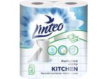 Carta Assorbente Linteo, 2 Veli, Cellulosa, Rotolo Da Cucina, 10 M, Bianco, 2 Pz