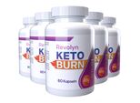 Revolyn Keto Burn - 300 Capsule, Confezione Da 5