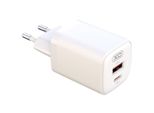 Caricatore Di Rete USB-A QC3.0 18W USB-C Pd 30W