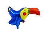 Palloncino In Foil Animale, Tucano Colorato Ca. 58*80 Cm