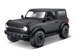 Maisto Ford Bronco Wildtrak 2021 1:18 Nero Metallizzato