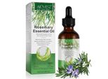 Olio Di Rosmarino Olio Essenziale Crescita Dei Capelli Cuoio Capelluto Cura Della Pelle Biologico Vegan 2X 60Ml