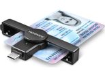 Axagon Axagon CRE-SMPC Lettore Di Smart Card/Id Card Pocketreader USB-C Indoor Usb Type-C Nero