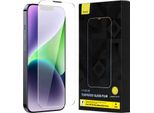Baseus 0.4Mm Corning Hd Vetro Temperato Iphone 13 Pro Max/14 Plus + Kit Pulizia