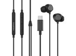 Imoshion Cuffie In-Ear - Cuffie Cablate - Con Connessione USB-C - Nero