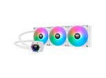 Thermaltake TH420 V2 Argb Sync - Snow Edition - Sistema Di Raffreddamento A Liquido Per Processori - Dimensioni Del Dissipatore: 420 Mm - (Per: LGA1156, AM2, AM2+, AM3, LGA1155, AM3+, LGA2011, LGA1150, LGA1151, AM4, LGA2066, LGA1200, LGA1700, AM5)