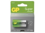 Gp GPSUP13A142C2 2 Gp Batterien Super Mono D 1,5 V