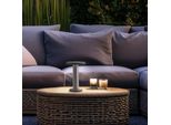 Lampada Da Tavolo Solare Nera Magua | 2W 220Lm 4000K | Metallo/Plastica