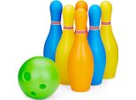 Eddy Toys Set Da Bowling Set Da Gioco Da Bowling 8 Pezzi
