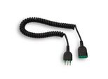 Fanton 90081 Cavo Di Prolunga 5 M 1 Prese Ac Per Interni Nero, Verde