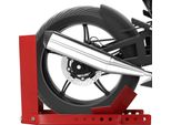 Tolletour Cavalletto Per Moto 9 Fori, Cavalletto Mobile Per Moto In Acciaio Morsetto Per Ruota Moto Rocker (1 Pezzo)