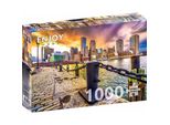 Enjoy Puzzle Porto Di Boston Al Tramontoä Mmerung, Usa 1000 Pezzi