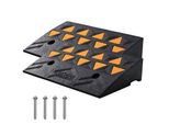 Vevor Rampa 2Xstep Rampa Per Porte In Gomma Piena Max. Portata Fino A 15 Tonnellate Rampa Per Cordoli 50X32X11Cm Rampa Per Sedie A Rotelle Rampa Di Accesso Rampa In Gomma Ideale Per Terreni Irregolari Cordoli