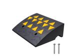 Vevor 1X Rampa Per Soglie Rampa Per Soglie Di Porte In Gomma Piena Capacità Di Carico Fino A 15 Tonnellate. Portata Fino A 15 Tonnellate Rampa Per Cordoli 49,1X37X15,2Cm Rampa Per Sedie A Rotelle Rampa Di Accesso Rampa In Gomma Adatta A Terreni Irregolari Cordoli