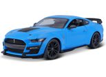 Maisto - 2020 Mustang Shelby GT500, Blu, 1:18