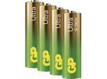 Gp GPULT15A357C4 4 Gp Batterien Ultra Mignon Aa 1,5 V