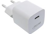 Alimentatore Usb Inline®, Caricatore Gan Singolo USB-C, 33W, Bianco