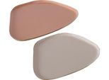 Vassoi Decorativi Colorati Soofty, 2 Pezzi