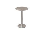 Mobili Da Ristorazione In Acciaio Inox Bar Caffè Commerciale Tavolo Bistro Tavolo Rotondo 50X75Cm【Bxg-By50】