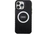 Audi Iml Big Logo Magsafe Case Iphone 14 Pro Max 6.7 Czarny/Black Hardcase Au-Imlmip14Pm-Q5/D2-Bk
