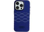 Audi Iml Magsafe Custodia Iphone 15 Pro 6.1 Niebieski/Blu Navy Custodia Rigida Au-Imlmip15P-A6/D3-Be