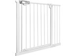 Sessamen-Lp Cancelletto Di Sicurezza Per Scale Cancelletto Di Sicurezza Per Porte Cancelletto Per Scale Senza Foratura Cancelletto Per Porte Cancelletto Di Sicurezza Per Bambini 95-105 Cm Si Chiude Automaticamente Cancelletto In Metallo Per La Sicurezza Dei Bambini, Bianco