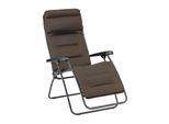 Lafuma Rsx Clip Air Comfort® Relax Lounger Taupe Lettino Prendisole LFM2058.7057
