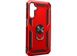 Avizar, Custodia Protettiva Ibrida Per Samsung A05S, Supporto Ad Anello, Rosso