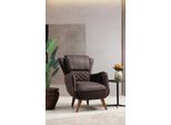 Mobili Poltrona Da Salotto Seduta Imbottita Design Moderno Poltrona Imbottita