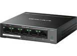 Mercusys MS105GP Switch Di Rete Gigabit Ethernet (10/100/1000) Power Over Ethernet (Poe) Nero (MS105GP)