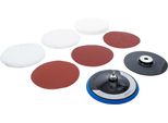 Bgs Set Di Dischi Per Smerigliare E Lucidare Ø 180 Mm 8 Pezzi - 74380
