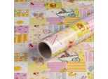 Carta Da Regalo Carrozzina, 0,70 X 10 M - Carta Da Regalo Per Bambini