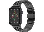 Watch Se - 40 Mm, Watch Se 2023 - 40 Mm, Watch Se 2022 - 40 Mm, Watch 9 - 41 Mm, Watch 8 - 41 Mm, Watch 7 - 41 Mm, Watch 6 - 40 Mm, Watch 5 - 40 Mm, Watch 4 - 40 Mm, Watch 4 - 40 Mm, Watch 41 Mm, Watch 40 Mm, Watch 3 - 38 Mm, Watch 38 Mm, Watch 2 - 38 Mm, Watch 1 - 38 Mm, Watch 1 - 38 Mm, Watch 10 - 42 Mm Cinturino: Selencia Jubilee Stahlband