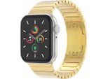 Watch Ultra - 49 Mm, Watch Ultra 2 - 49 Mm, Watch Se - 44 Mm, Watch Se 2023 - 44 Mm, Watch Se 2022 - 44 Mm, Watch 9 - 45 Mm, Watch 8 - 45 Mm, Watch 7 - 45 Mm, Watch 6 - 44 Mm, Watch 5 - 44 Mm, Watch 5 - 44 Mm, Watch 4 - 44 Mm, Watch 44 Mm, Watch 42 Mm, Watch 3 - 42 Mm, Watch 2 - 42 Mm, Watch 1 - 42 Mm, Watch 10 - 46 Mm Cinturino: Selencia Stahlgliederband