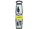 Bussola Professionale In Metallo Strigo - Precisione E Praticità Nell'eleganza Del Nero, Ideale Per Scuole E Uffici - Confezione In Plastica Resistente!