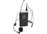 Omnitronic PORTY-8A Taschensender + KopfbüGelmikrofon 863,1Mhz (13107011)