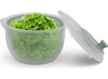Centrifuga Per Insalata ( 2,7 Litri, Ø20Cm ) Senza Bpa, 3In1 - Centrifuga, Colino E Insalatiera, Manovella 3D - Per Girare Senza Sforzo, Asciugatrice Per Insalata