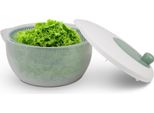 Centrifuga Per Insalata ( 4 Litri, Ø25Cm ) Senza Bpa, 3In1 - Centrifuga, Colino E Insalatiera, Manovella 3D - Gira Senza Sforzo, Asciugatrice Per Insalata