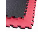 Tappeto Da Ginnastica In Schiuma Puzzle 100X100X2Cm Rosso-Nero