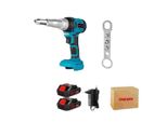 Pistola Elettrica Per Rivetti, Motore Brushless, Funzionamento A Batteria, 2 Batterie Spina Ue