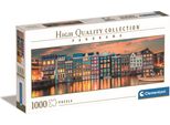 Puzzle Cle 1000 Panorama Luminoso Amsterdam 39838
