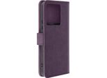 Avizar, Custodia In Ecopelle Con Funzione Di Supporto Xiaomi Redmi Note 13 Pro 5G, Viola Scuro