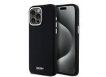 Dkny Dkhmp14Xsmchlk Iphone 14 Pro Max6.7 Czarny/Nero Custodia Rigida In Silicone Liquido Piccolo Metallo Logo Magsafe