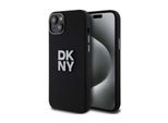 Dkny Dkhcp15Ssmcbsk Iphone 15 / 14 / 136.1 Czarny / Nero Custodia Rigida In Silicone Liquido Metallo Logo