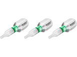 Bit 2223N-T7/3 ∙ 1/4 Di Pollice (6,3 Mm) Esagono Pieno ∙ Profilo Torx® Interno ∙ 3 Pezzi ∙ Sw T7