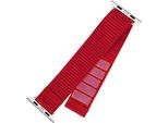 StałY | Sportowy Pasek Do Apple Watch 38/40/41 Mm | 160-210 Mm | Czerwony | Nylon