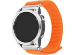 Fixed Fixed | Sporty Strap For Garmin Quickfit 26Mm | 160-210 Mm | Orange | Nylon