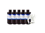 Resina Uv Per Stampa 3D, Formula Ad Alta Precisione E A Polimerizzazione Rapida, 5 Kg Trasparente